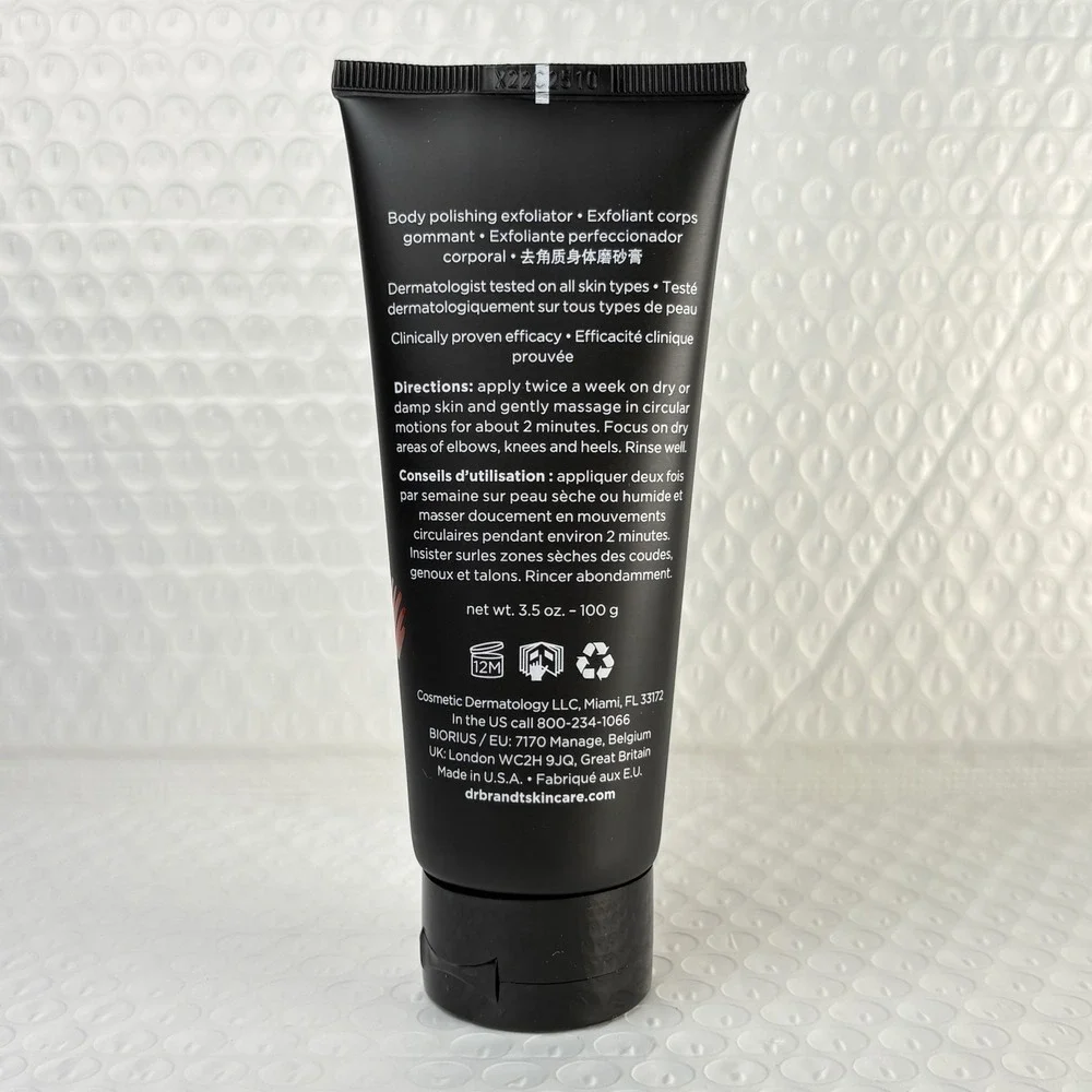 2x Dr Brandt Microdermabrasion Body Polishing Exfoliator Scrub 3.5oz New Formula